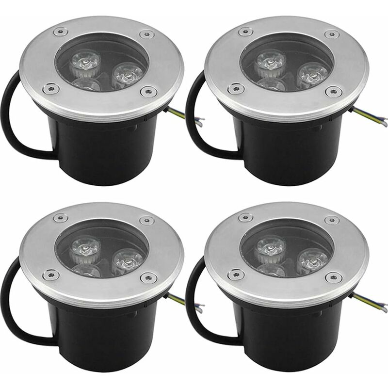 Foco Suelo Led Lámpara de Subterránea 3W led Foco empotrable