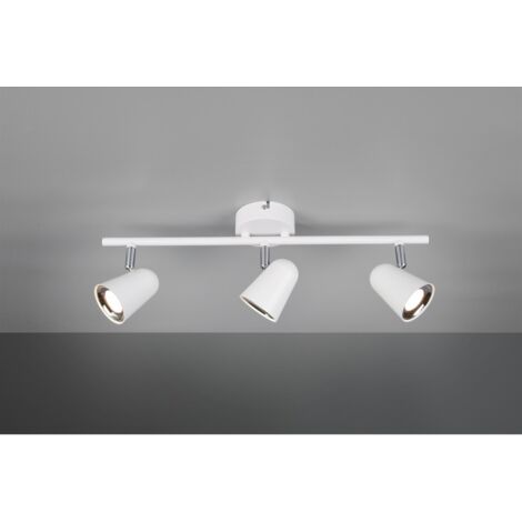 Foco Toulouse Blanco 3 Spot Led L48 cm Trio Lighting