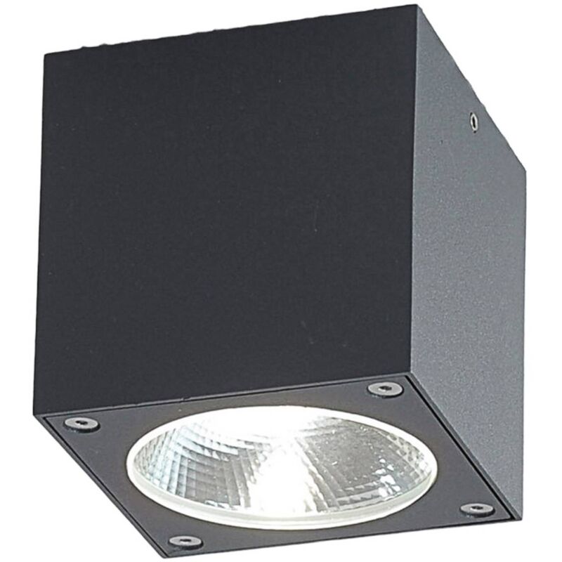

Foco LED de techo para exteriores Cordy cúbico