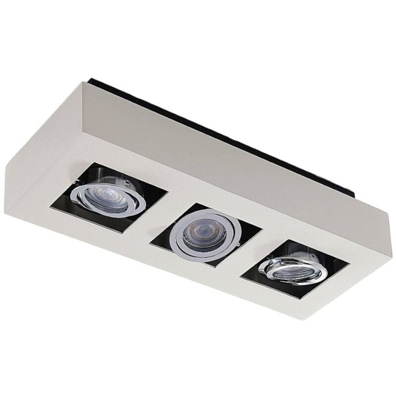 

Arcchio - Foco LED de techo Vince blanco, 3 puntos de luz