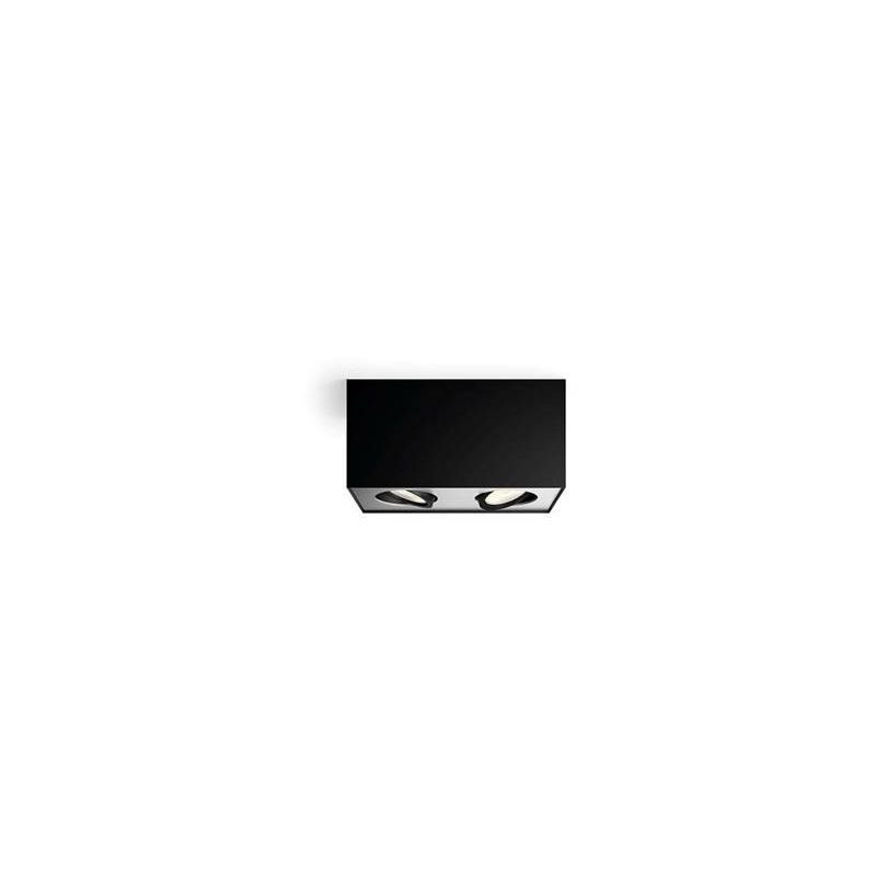 

Foco 'Box' 2 X 4,5 W negro