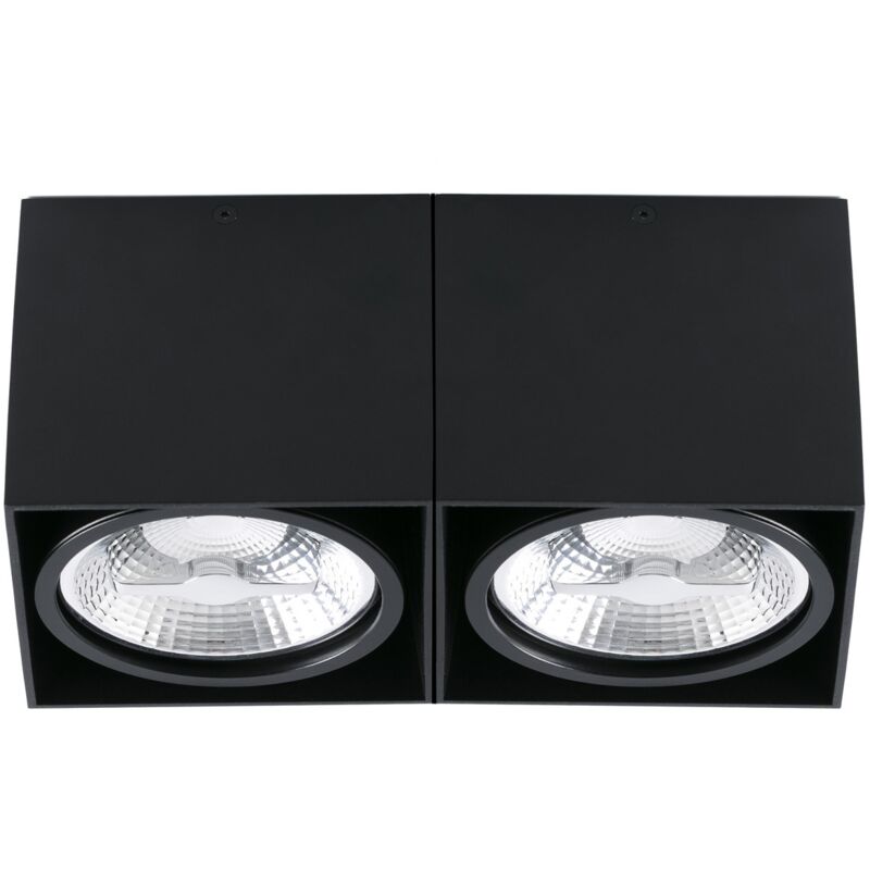 

Faro Barcelona - TECTO Plafón de techo 63277 - NEGRO MATE