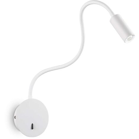 Ideal Lux Focus-2 - Applique Murale LED 1 Lumière Blanc