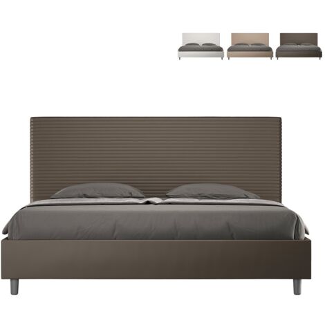 Focus K modernes 180x200 King-Size-Containerbett  Farbe: Braun - Version: Standardmodell
