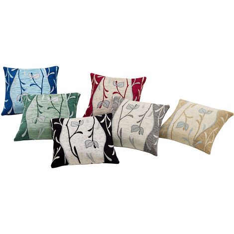 Fodera Arredo Disegno River, misura40x40coloreBlu