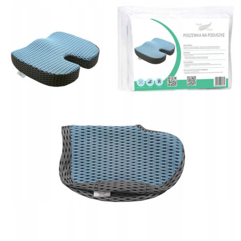 Fodera blu per il cuscino del sedile Medi Sleep