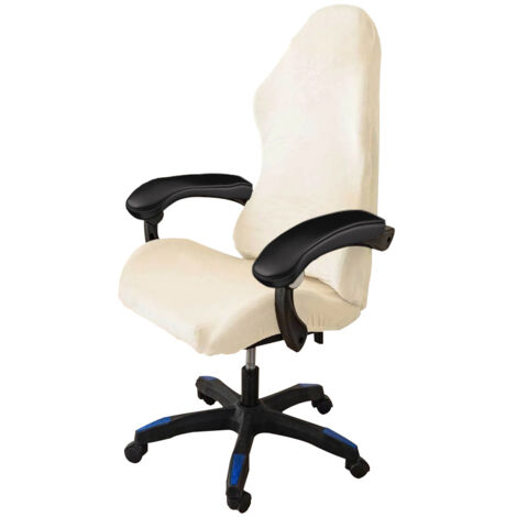 FODERA ELASTICA PER SEDIA DA GAMING CREMA VELLUTO sedia da gaming