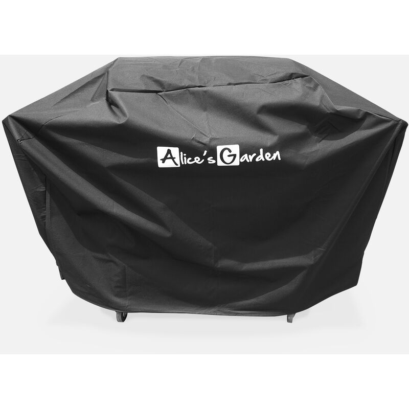 Fodera in Poliestere e PVC per barbecue a gas modelli Albert, Richelieu, Treville 6, Bazin 4 et Bazin 6 - Nero