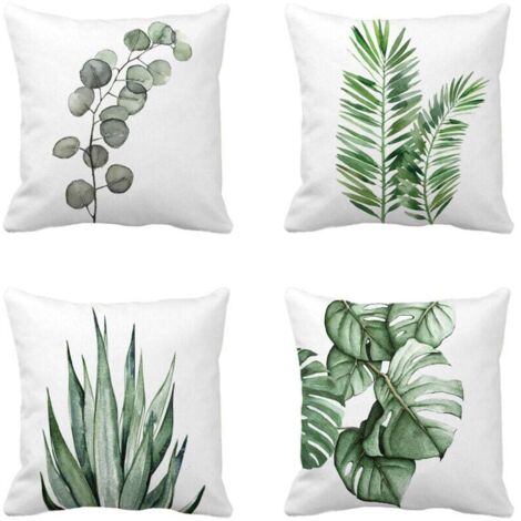 Fodera per cuscino federa decorativa primavera estate autunno inverno per l'autunno cuscino del divano fodera per cuscino auto casa letto ufficio caffetteria giardino esterno 45x45 cm set di 4