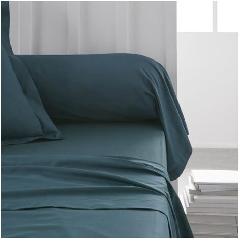 Fodera per cuscino TODAY Essential - 45 x 185 cm - 100% Cotone unito - Pavone