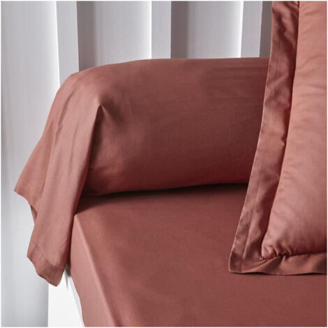 Fodera per cuscino TODAY Essential - 45 x 185 cm - 100% Cotone unito - Terracotta