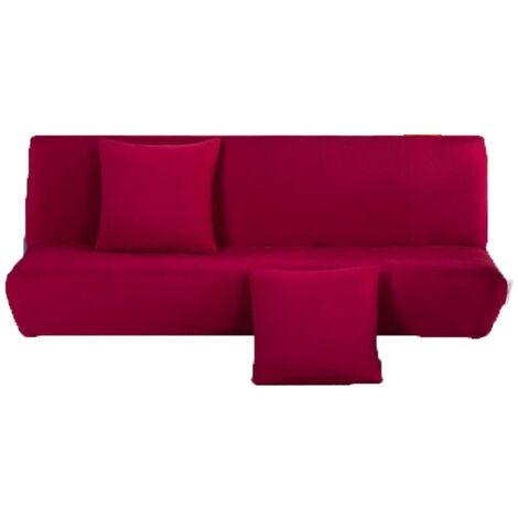 Fodera per divano all-inclusive in rosso 120-155 cm