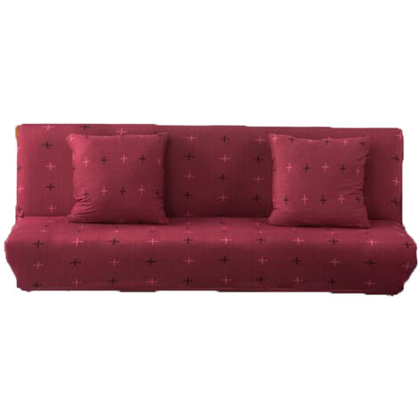 Fodera per divano senza braccioli in 195-225CM Rosso