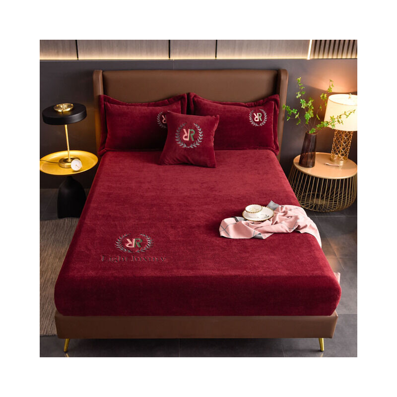 Fodera per materasso in flanella spessa calda di