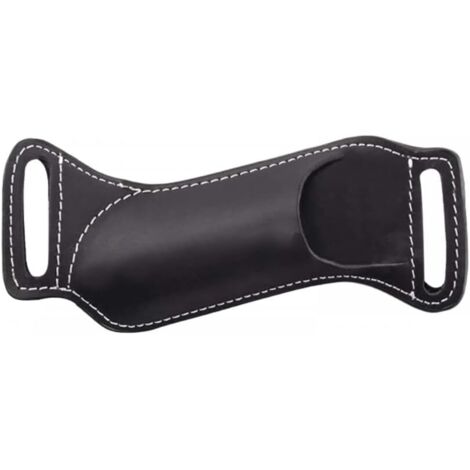 Fodero in pelle per coltello, custodia pieghevole per coltello, tasca multiuso con passante per cintura per coltello pieghevole