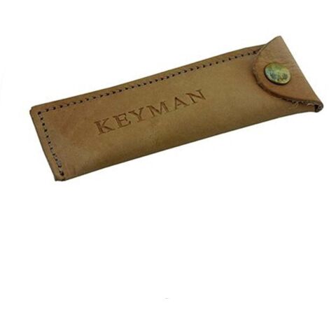 Fodero per Coltello realizzato in Cuoio estremamente resistente -Fodero da 130 mm