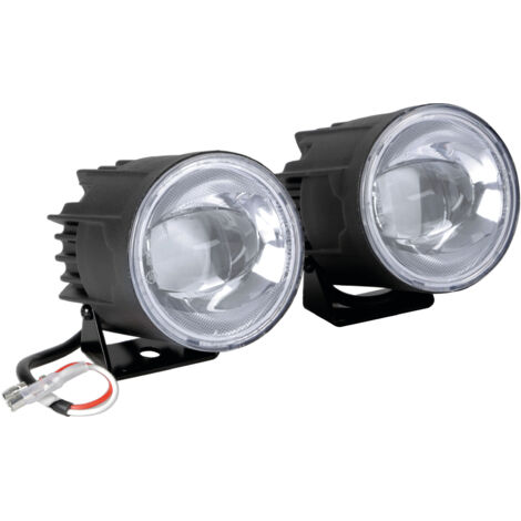 Fog-Busters, Coppia Fari Ausiliari Fendinebbia A Led, 12V