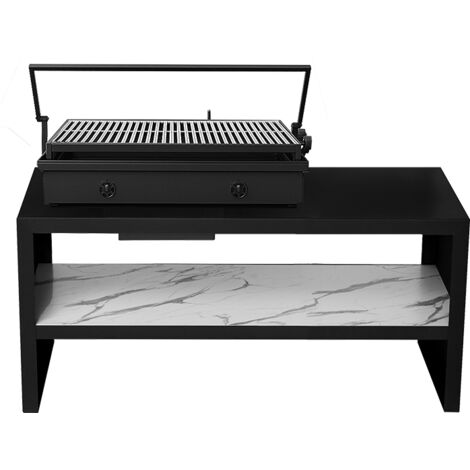 FOGARIS Barbacoa TERRAL- MODELO Rectangular+Volteador