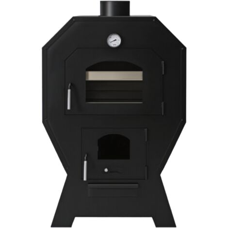 FOGARIS Estufa de leña con HORNO SARMIRA - modelo COMPACTO 14,9kW