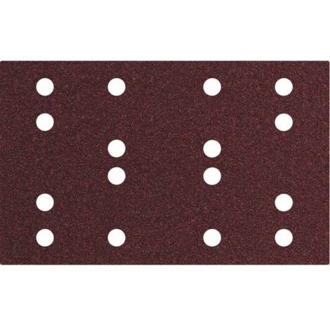 Fogli abrasivi Metabo 635193000 velcro 80 x 133 mm 10 pezzi