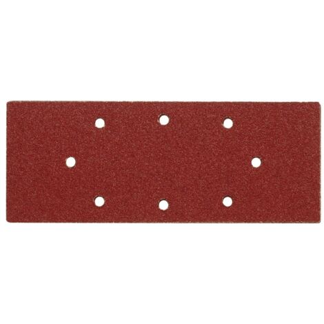 Fogli abrasivi p-120 93x230 5 pezzi / con 8 fori / 08542 VOREL