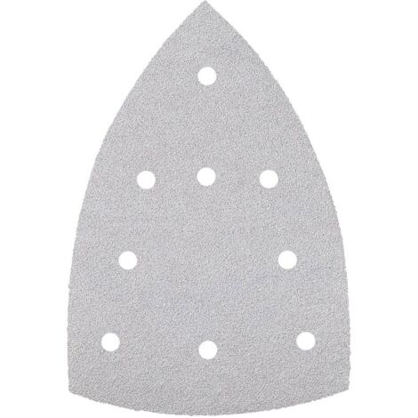Fogli di colla per adesione 100 x 150 mm, P 180, 9 fori, con adesivo in velcro (SMA) Metabo 635217000