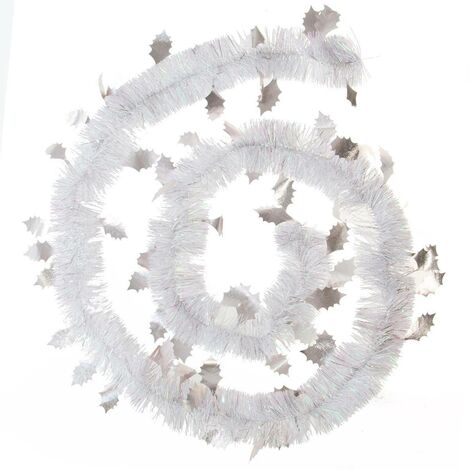 Foglia ghirlanda gelida L200 - Bianco - Feeric lights & christmas