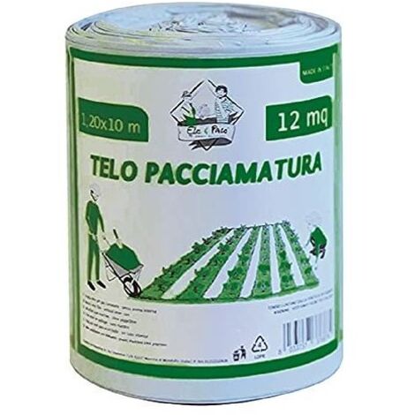Foglia Pacciamatura Bicolore Grigio Nero 50 My 1.2x10mt