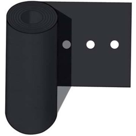 FOGLIA POLIETILENE NERA FORO SINGOLO EIFFEL MM 0,06 PASSO CM 30 L.MT 1000 CA H.CM 110