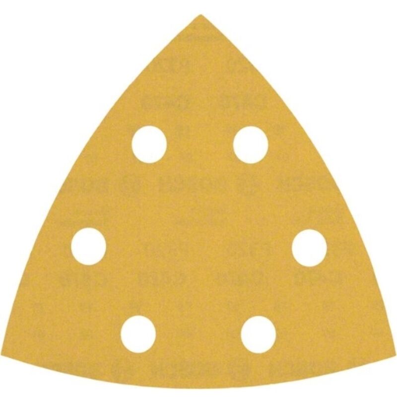 Carta abrasiva EXPERT C470 per levigatrici a delta, 93 mm, grana K 320, confezione da 50 pezzi