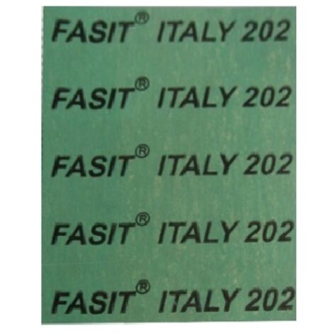 FOGLIO ESENTE AMIANTO FASIT 202 Sp. 1,8 mm  - 50x75 cm