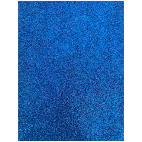 Foglio gomma eva glitterata morbido 10pz 60x40cm grigo scuro