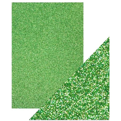 Foglio gomma eva glitterata morbido 10pz 60x40cm verde chiaro decorazioni