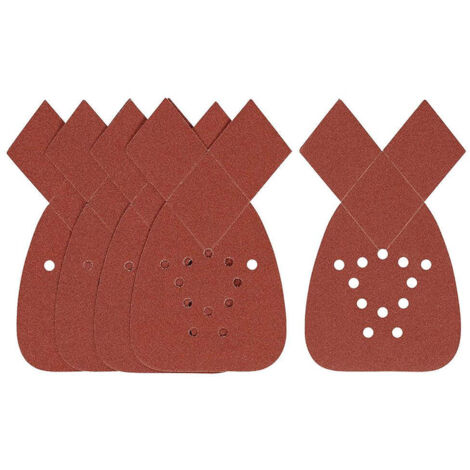 Foglio in carta abrasiva a delta per levigatrici t - Specifiche: gr. 60 - art. STA31039-XJ