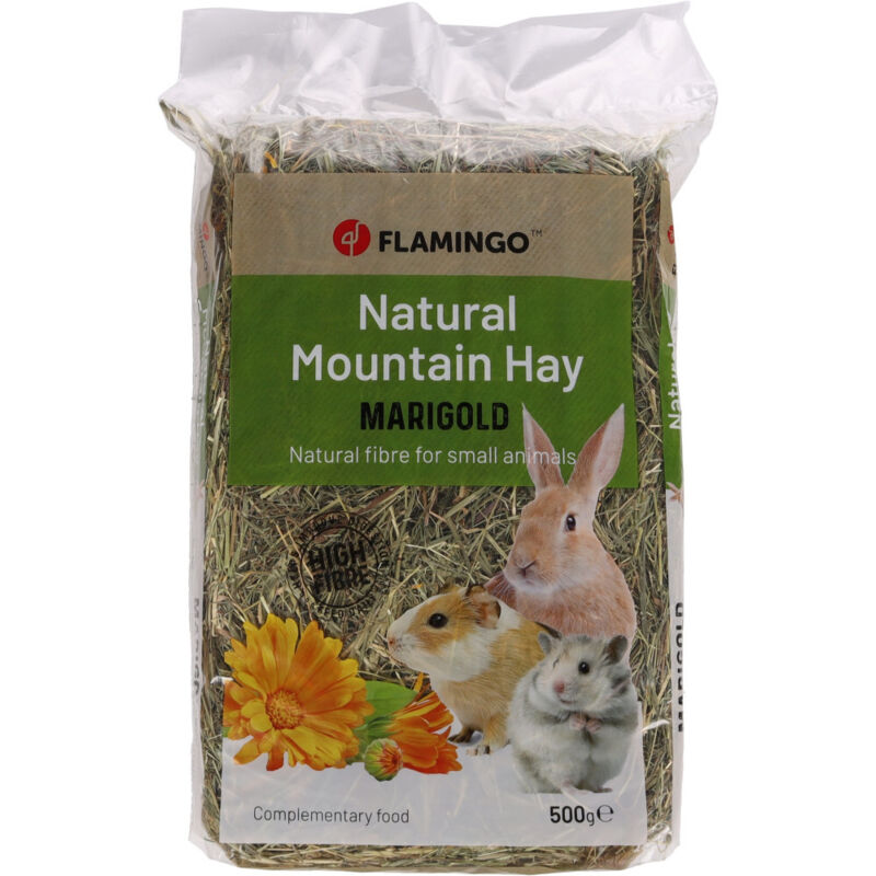 Animallparadise - Foin aux fleurs de pissenlit et soucis 500 g pour rongeurs