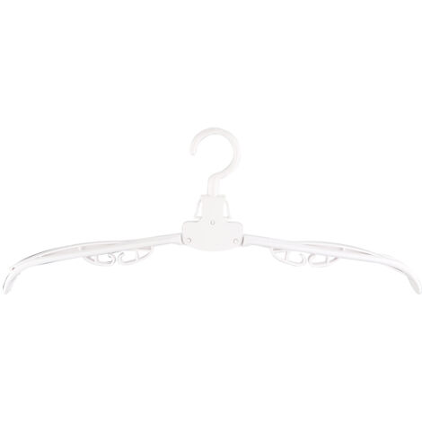 Foldable Hangers Drying Racks Drying Shoes Rack Multi-Function Non-Slip Thickening（White）
