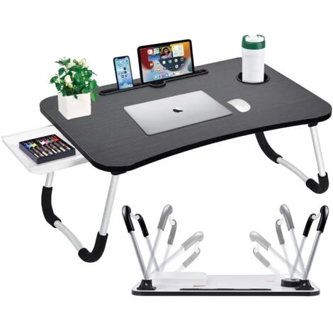 Foldable Laptop Table Tablet Mobile Sofa TV Dinner Bed Lap Tray Portable Breakfast Desk Stand