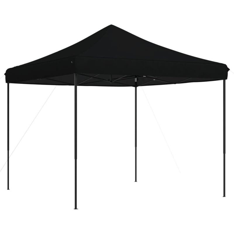 Vidaxl - Foldable Party Tent Pop-up Black 292x292x315 Cm