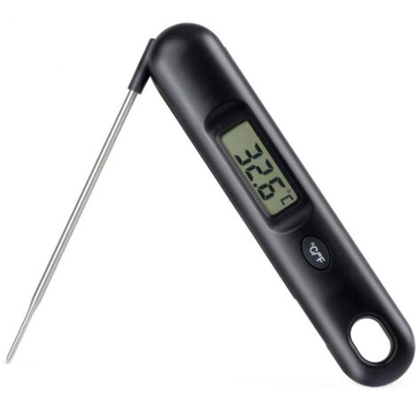 Foldable Probe Digital Instant Read BBQ Grill Meat Thermometer Kitchen Cooking Food Thermometer