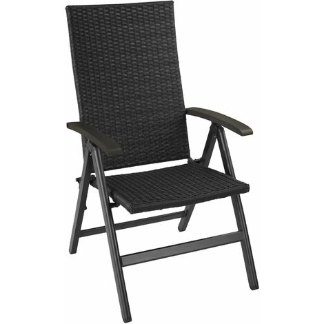 main image of "Foldable rattan garden chair Melbourne - outdoor seating, garden seating, rattan chair"