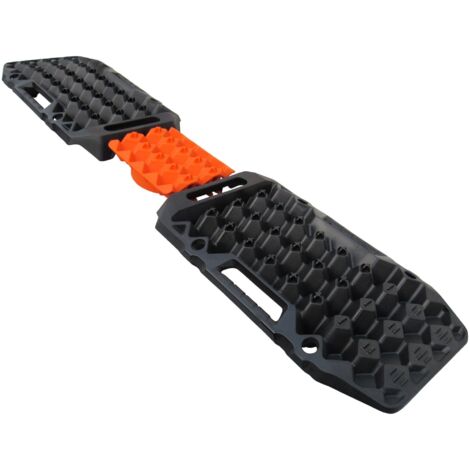 Foldable Traction Recovery Tracks (Tyre 4x4 Mud Emergancy Sand Snow Black)