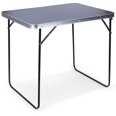 Folding camping table for travel and gardening