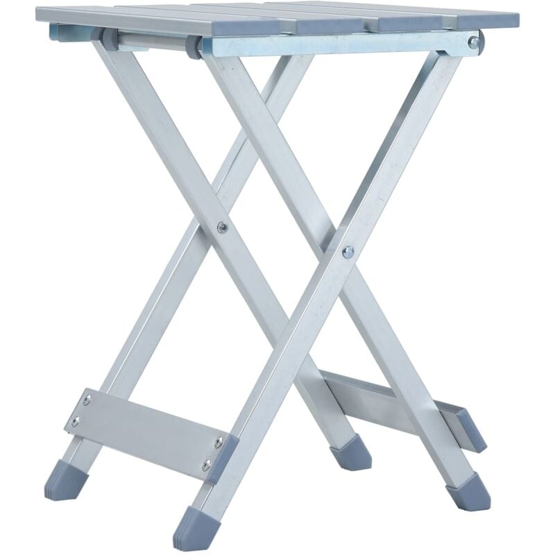 Camping Stool Aluminium 28x26x39 cm Vidaxl