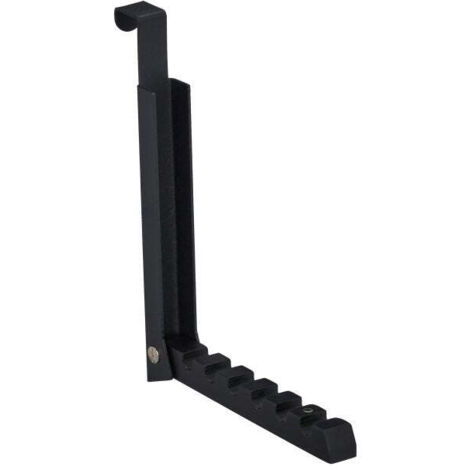 Folding door hook in black