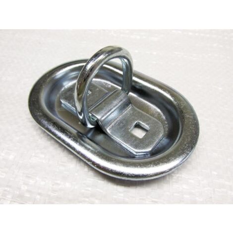Folding Eye Plate Zinc Plated (1600KG Ratchet Lashing Marine Tie Down Fitting)