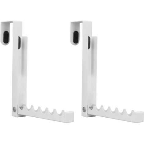 Folding Hanging Coat Rack Heavy Duty Carbon Steel Door Hanger Folding Clothes Drying Rack