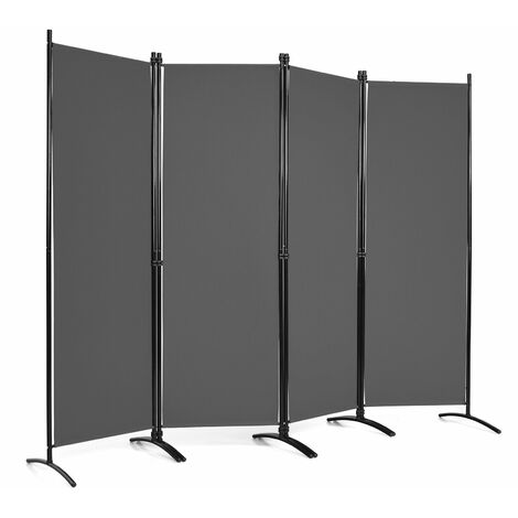 Folding Room Divider 4 Panel Wall Privacy Screen Protector Home Living Room