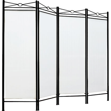 Folding room divider screen