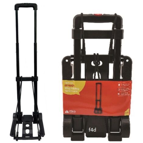 FOLDING SACK TRUCK 25KG PALLET TRUCK LUGGAGE FOLDABLE SHOPPING TROLLEY CART S562