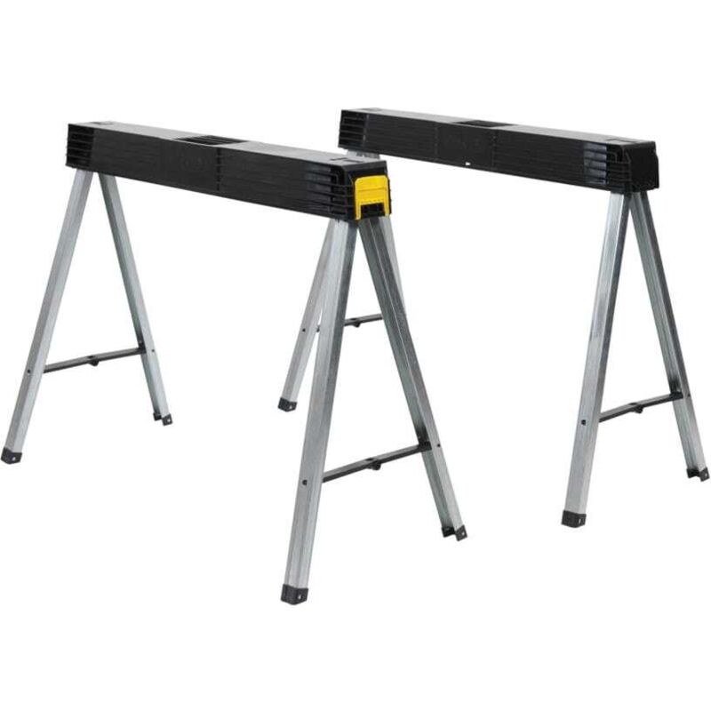 Stanley - 1-97-475 Metal Folding Sawhorse (Pair)